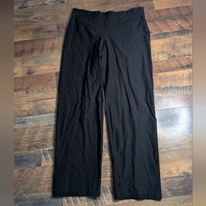 Eileen Fisher Classic Black Wide Leg Pants